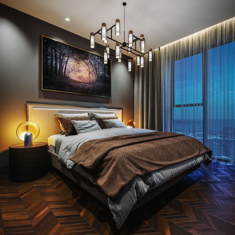 King size bedroom in Bishop Square
