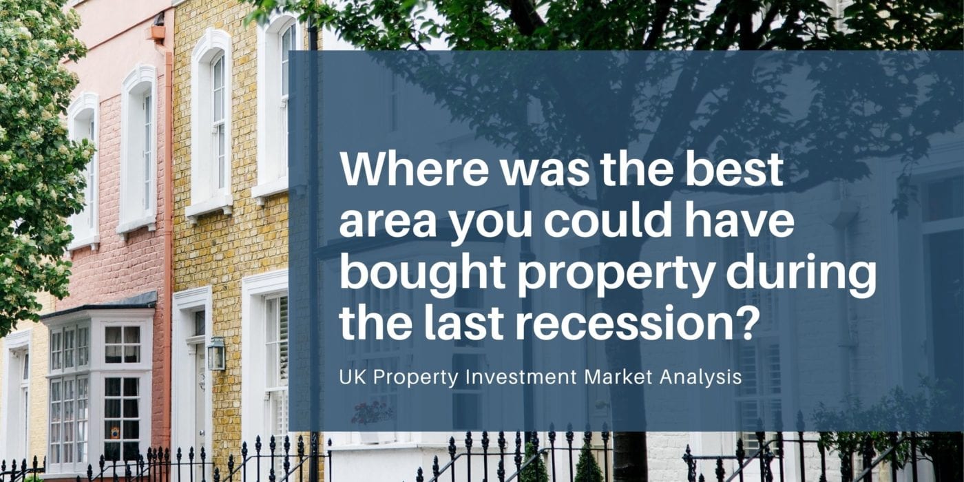 UK Property Investment Recession