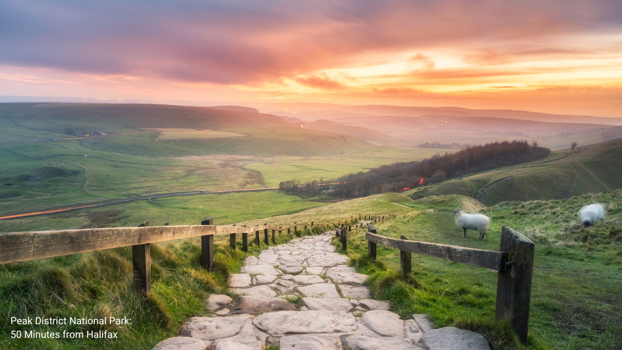 Peak District National Park: 50 Minutes from Halifax