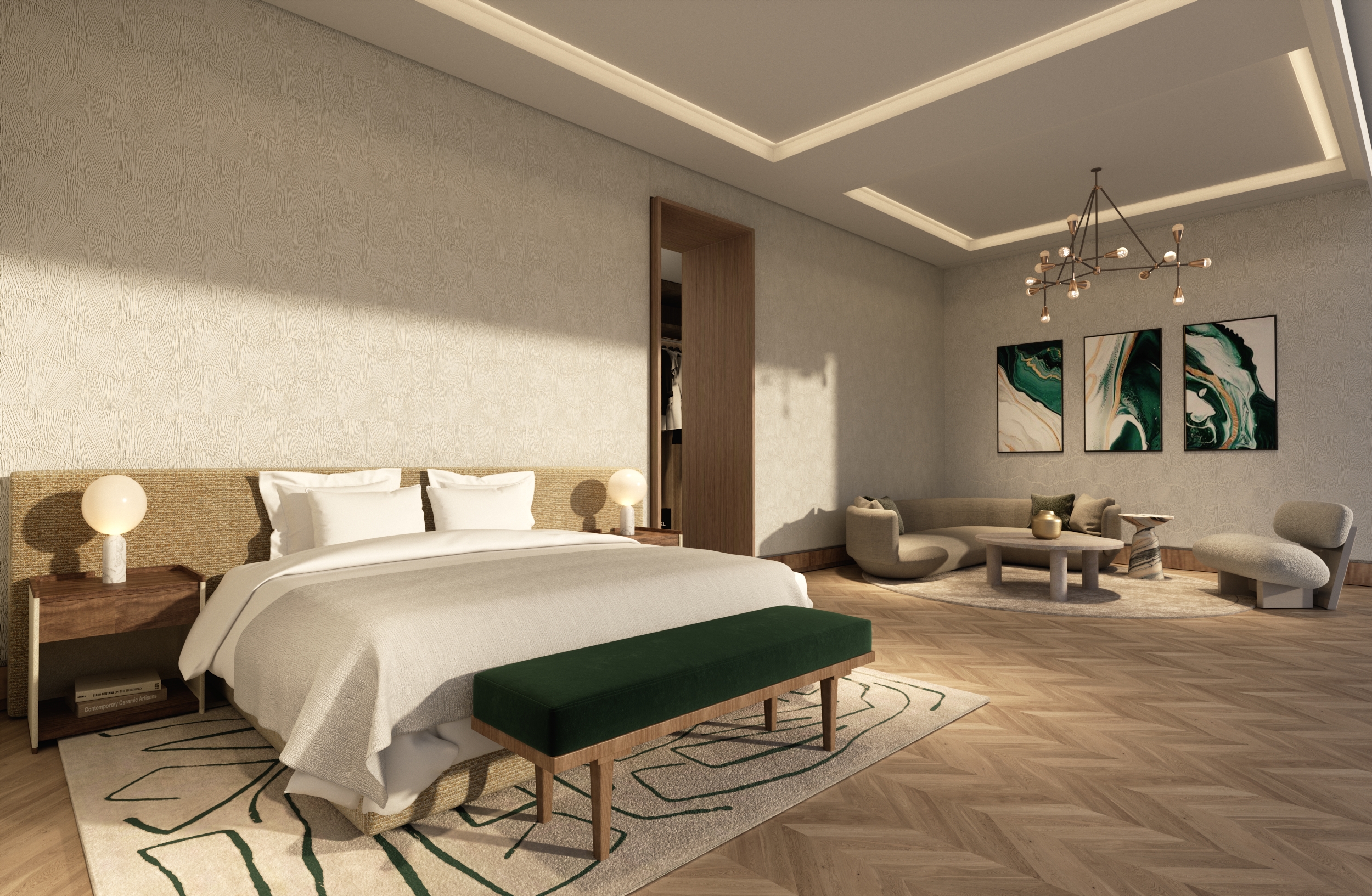 Six Senses Residence The Palm - Royal Penthouse - Bedroom